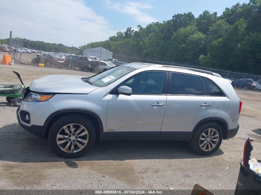 2013 Kia Sorento Ex VIN: 5XYKUCA64DG384835 Lot: 39980815