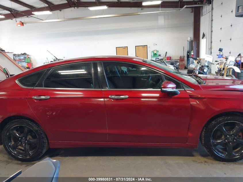 2014 Ford Fusion Se VIN: 3FA6P0H73ER332891 Lot: 39980831