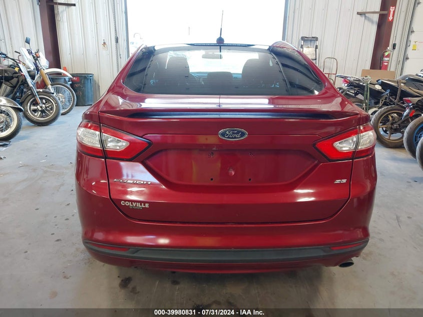 2014 Ford Fusion Se VIN: 3FA6P0H73ER332891 Lot: 39980831