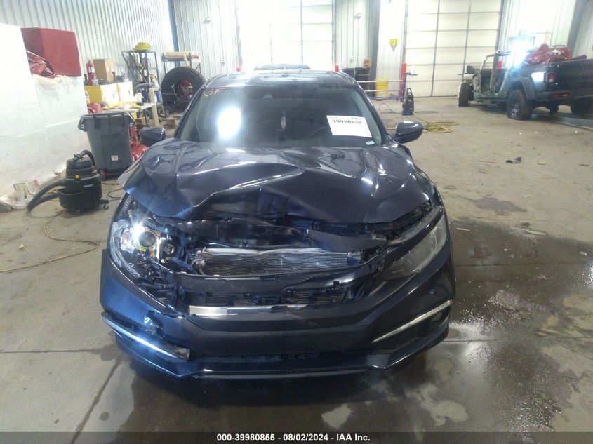 2019 Honda Civic Ex VIN: 19XFC1F35KE011885 Lot: 39980855