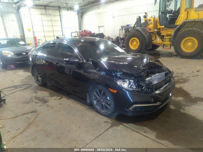 2019 Honda Civic Ex VIN: 19XFC1F35KE011885 Lot: 39980855