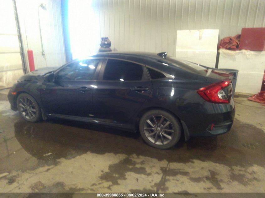 2019 Honda Civic Ex VIN: 19XFC1F35KE011885 Lot: 39980855