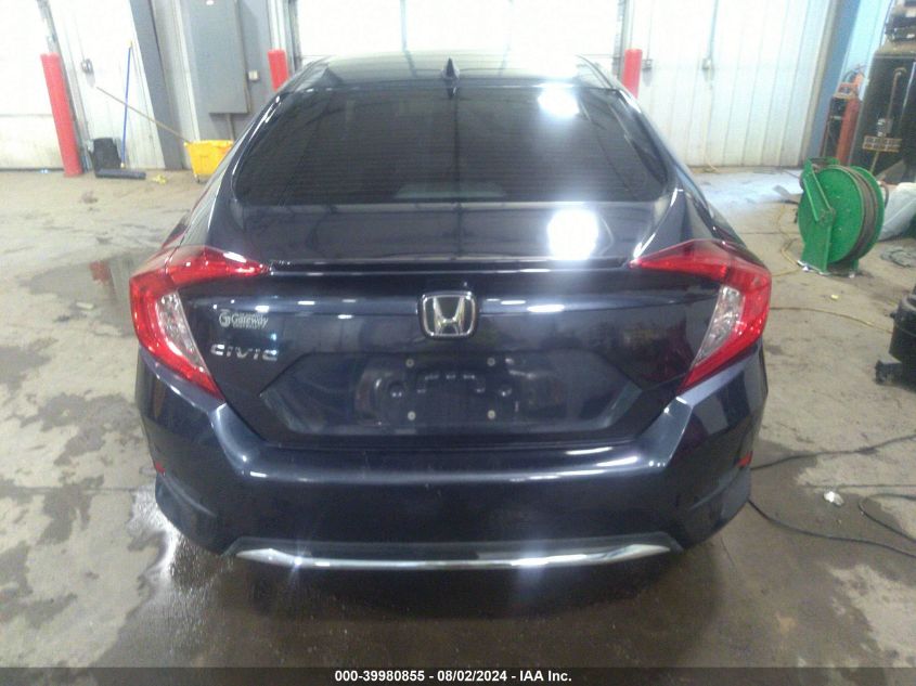 2019 Honda Civic Ex VIN: 19XFC1F35KE011885 Lot: 39980855