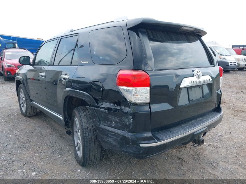 2010 Toyota 4Runner Limited V6 VIN: JTEBU5JR8A5004594 Lot: 39980859