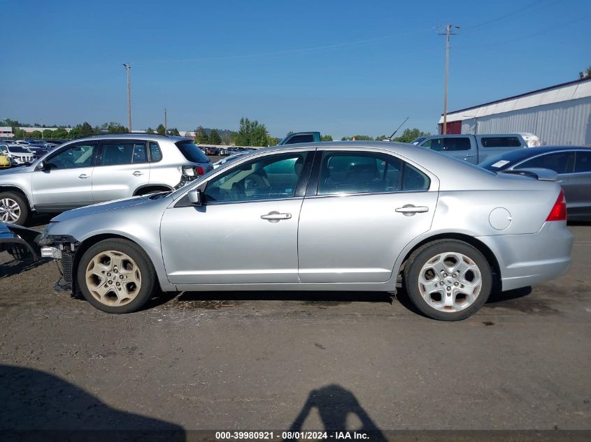 2011 Ford Fusion Se VIN: 3FAHP0HA8BR166528 Lot: 39980921