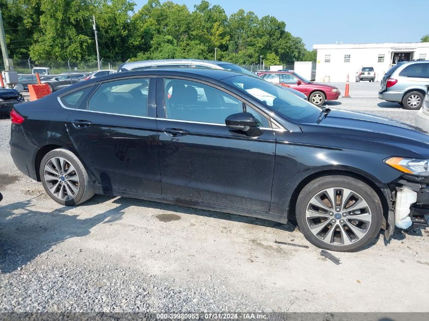 2019 Ford Fusion Se VIN: 3FA6P0T96KR210403 Lot: 39980953