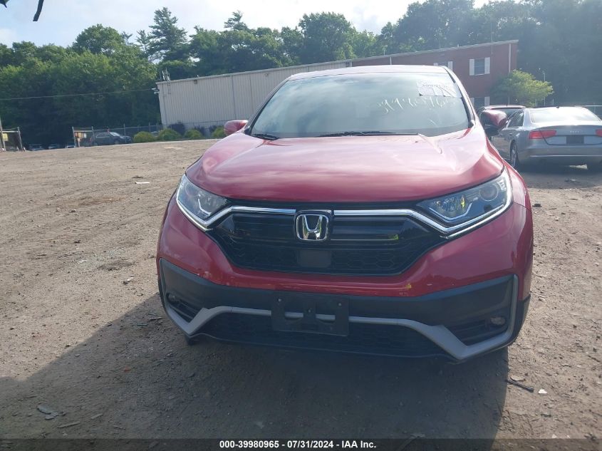 2021 Honda Cr-V Awd Ex VIN: 2HKRW2H53MH630783 Lot: 39980965