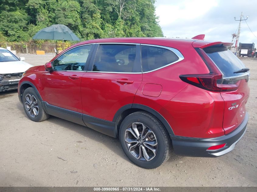 2021 Honda Cr-V Awd Ex VIN: 2HKRW2H53MH630783 Lot: 39980965