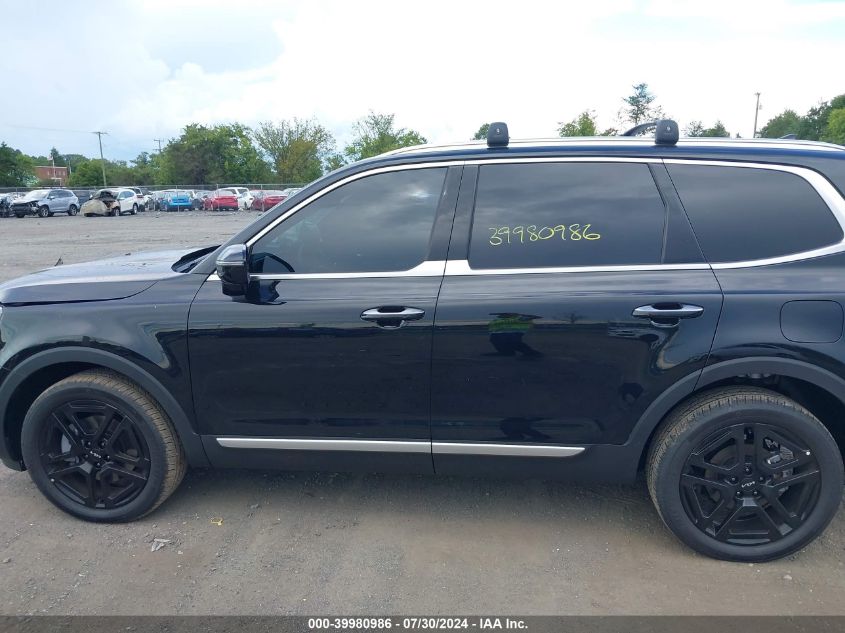 2024 Kia Telluride Sx Prestige VIN: 5XYP5DGC8RG468167 Lot: 39980986