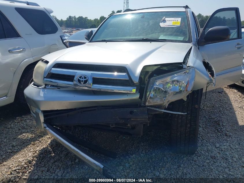 2005 Toyota 4Runner Sr5 V6 VIN: JTEZU14R750060998 Lot: 39980994