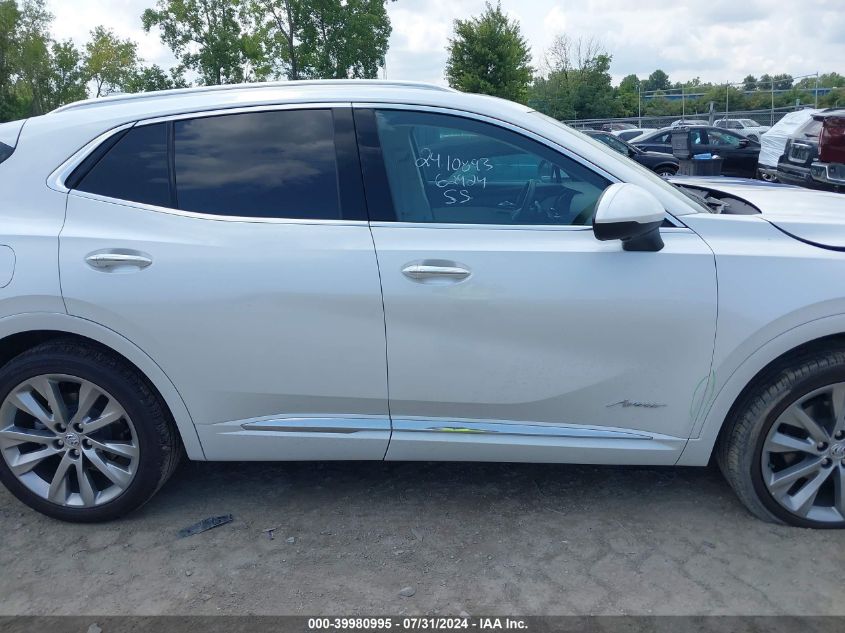 2023 Buick Envision Avenir Awd VIN: LRBFZSR49PD199245 Lot: 39980995