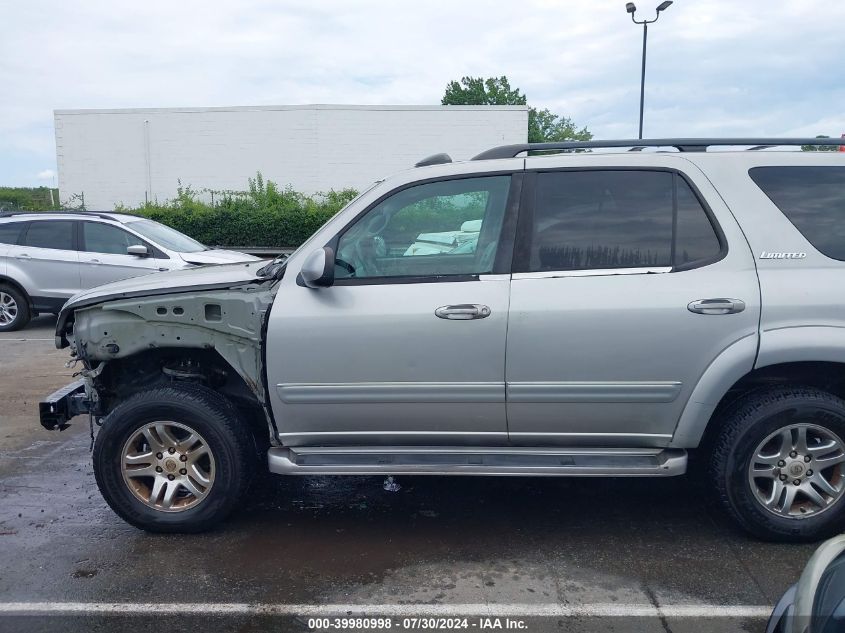 5TDBT48A14S210033 2004 Toyota Sequoia Limited V8