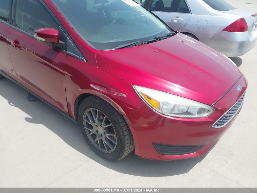 2017 FORD FOCUS SE - 1FADP3F2XHL347570