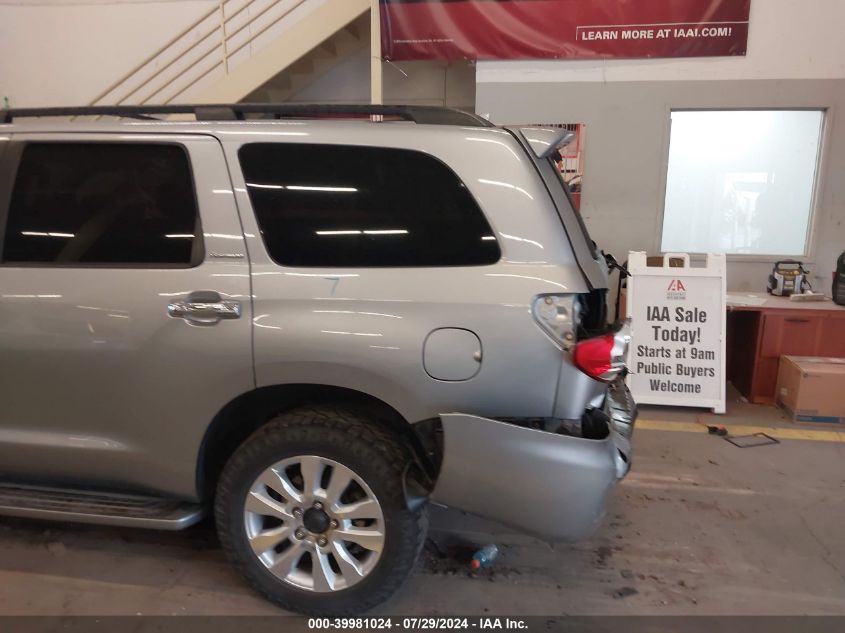 5TDDW5G11AS025113 2010 Toyota Sequoia Platinum 5.7L V8