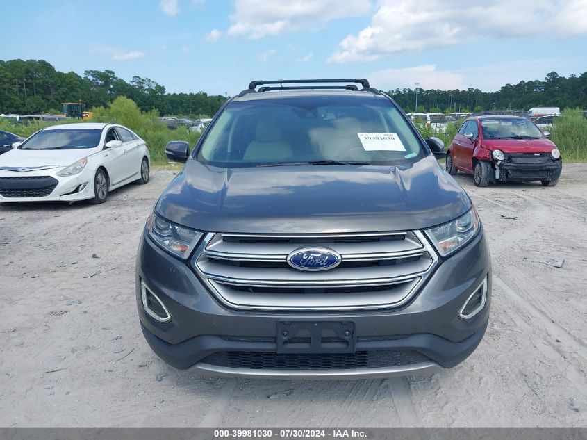 2018 Ford Edge Sel VIN: 2FMPK3J91JBC34795 Lot: 39981030