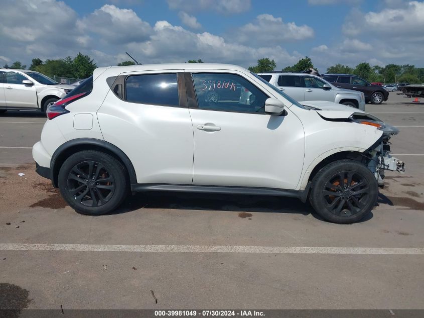 2015 Nissan Juke S VIN: JN8AF5MV9FT565218 Lot: 39981049