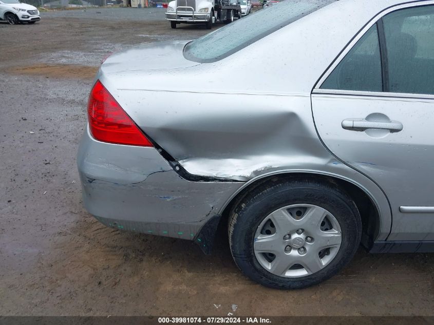 2006 Honda Accord 2.4 Lx VIN: 1HGCM56456A154474 Lot: 39981074