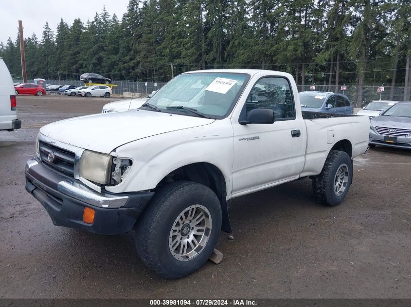 1999 Toyota Tacoma VIN: 4TAPM62N0XZ442437 Lot: 39981094