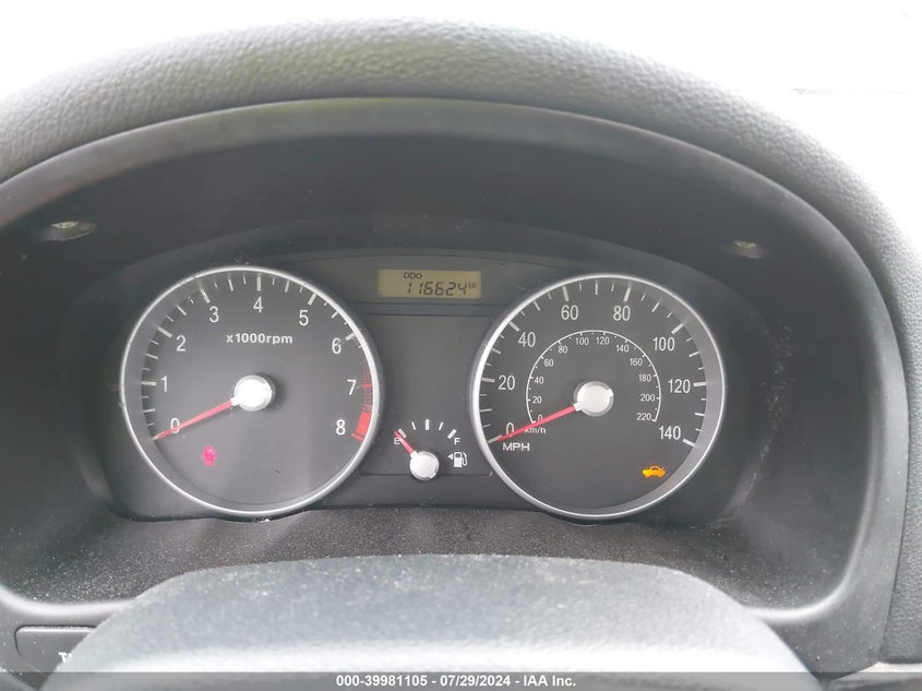 2008 Hyundai Accent Gs VIN: KMHCM36C88U065442 Lot: 39981105