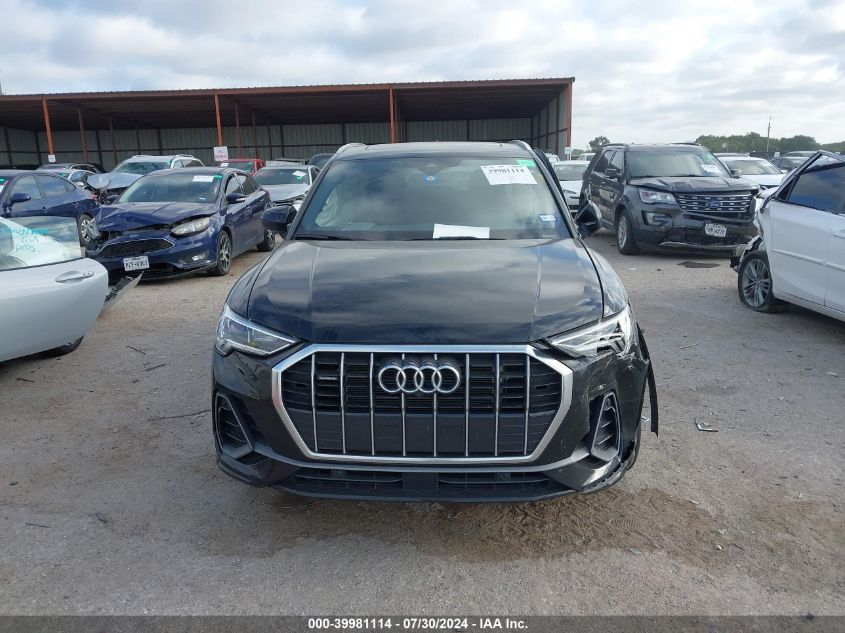 2022 Audi Q3 Premium Plus 45 Tfsi S Line Quattro Tiptronic VIN: WA1EECF34N1083275 Lot: 39981114