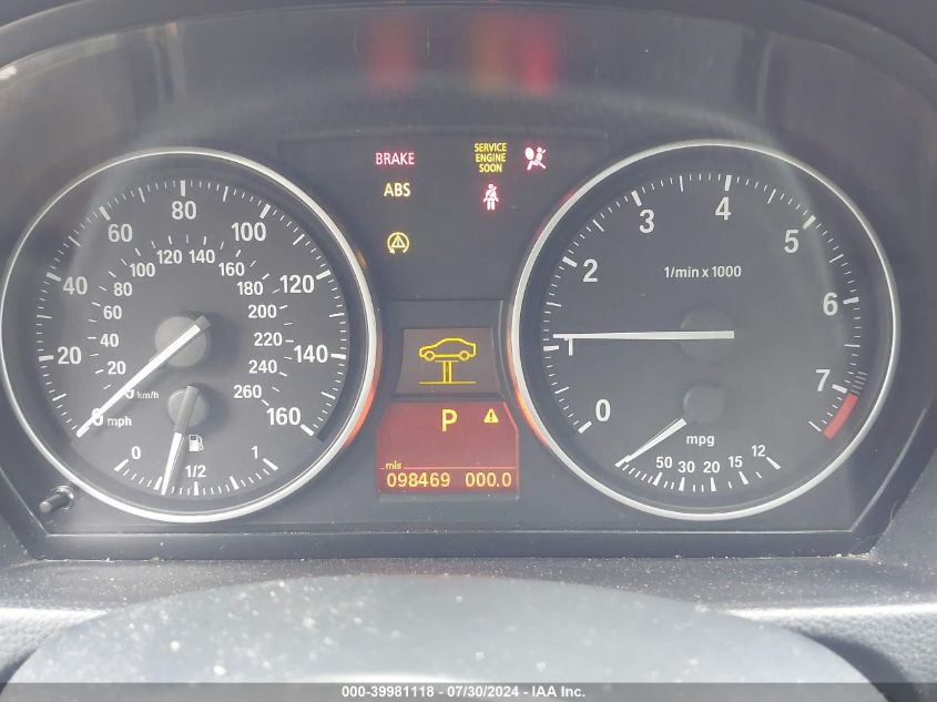 2009 BMW 328I VIN: WBAPH57559NL79967 Lot: 39981118