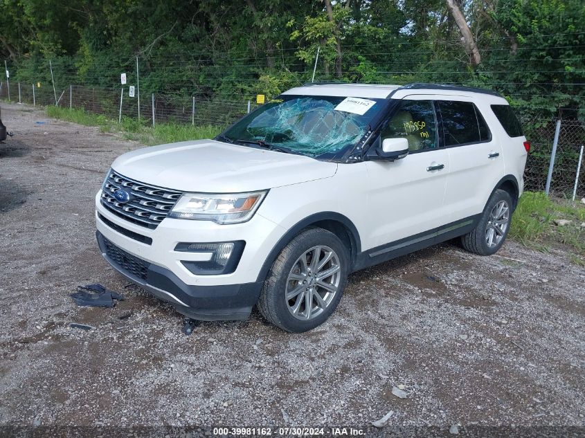 1FM5K8F8XGGA79282 2016 FORD EXPLORER - Image 2