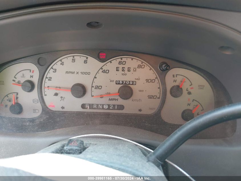 2003 Ford Ranger Edge/Xl/Xlt VIN: 1FTYR10U83PB47633 Lot: 39981165