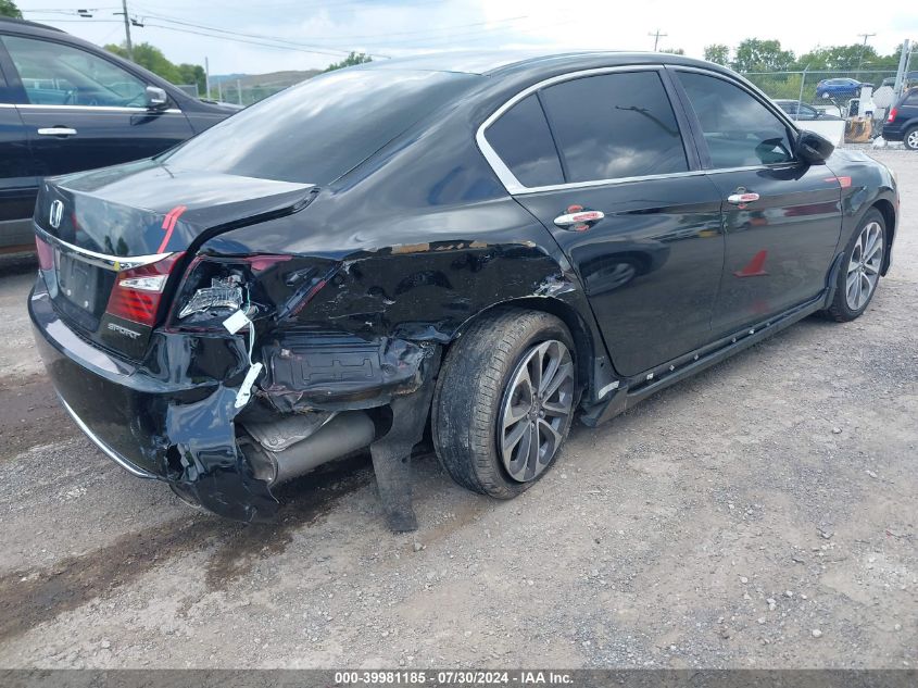 1HGCR2F58GA111693 2016 Honda Accord Sport