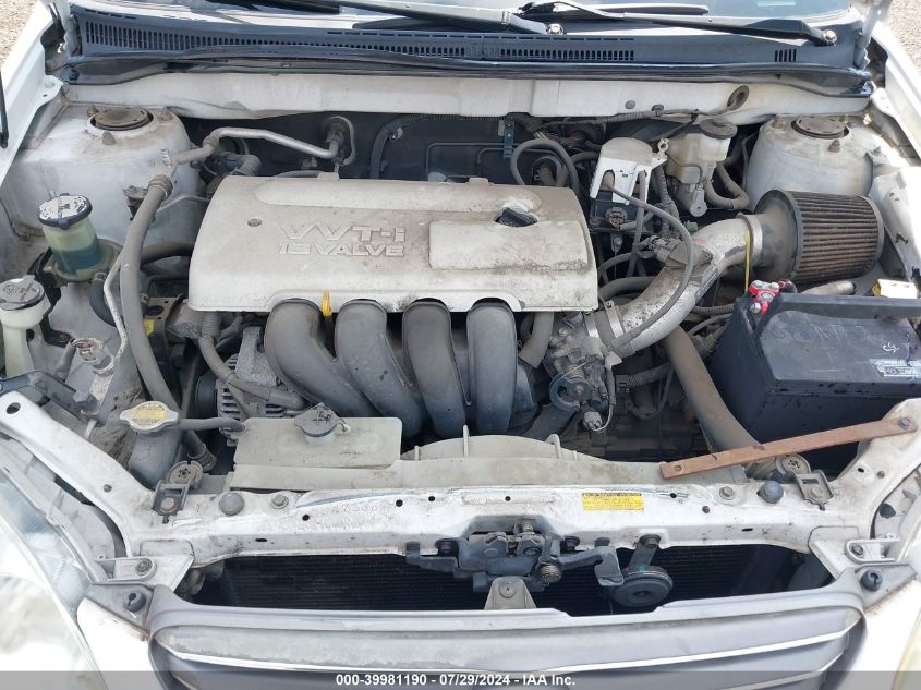 2004 Toyota Corolla S VIN: 1NXBR32E54Z215313 Lot: 39981190