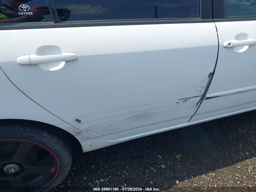 2004 Toyota Corolla S VIN: 1NXBR32E54Z215313 Lot: 39981190