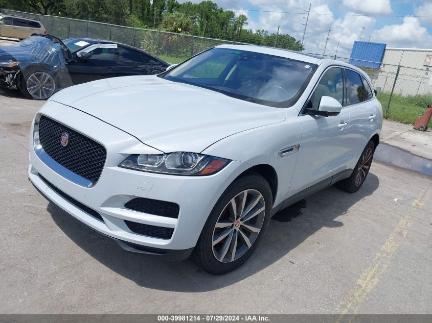 2017 Jaguar F-Pace 35T Prestige VIN: SADCK2BV3HA066452 Lot: 39981214