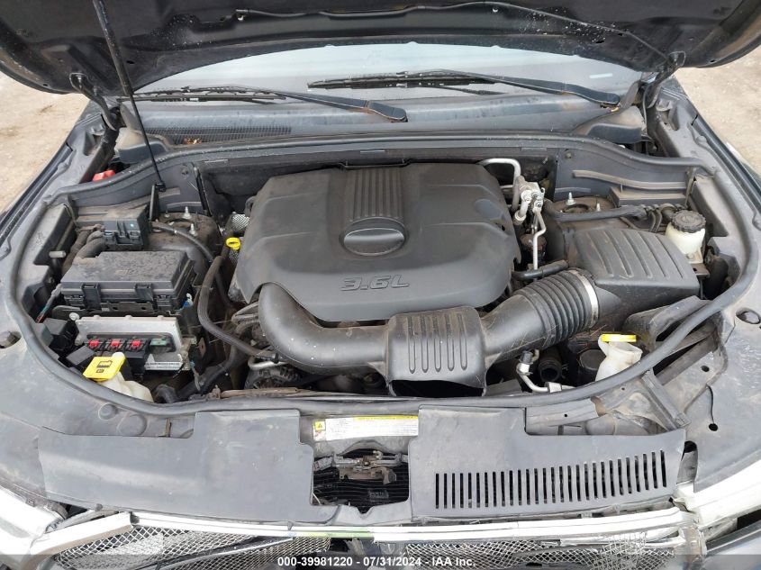 2011 Dodge Durango Crew VIN: 1D4RE4GGXBC638733 Lot: 39981220