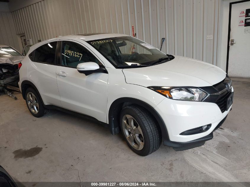 2016 Honda Hr-V Ex VIN: 3CZRU6H57GM769921 Lot: 39981227
