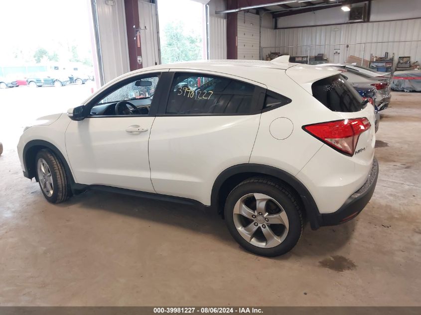 2016 Honda Hr-V Ex VIN: 3CZRU6H57GM769921 Lot: 39981227