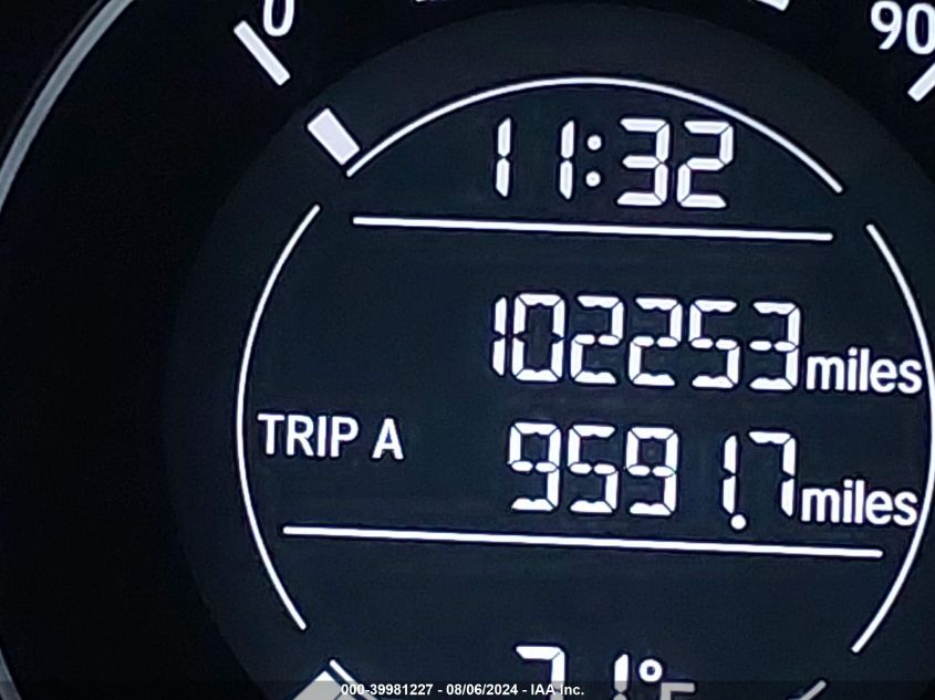 2016 Honda Hr-V Ex VIN: 3CZRU6H57GM769921 Lot: 39981227