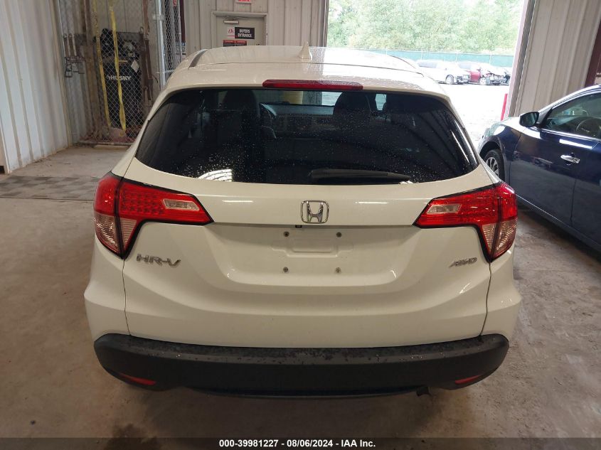 2016 Honda Hr-V Ex VIN: 3CZRU6H57GM769921 Lot: 39981227