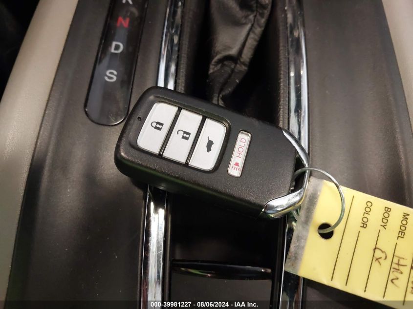 2016 Honda Hr-V Ex VIN: 3CZRU6H57GM769921 Lot: 39981227