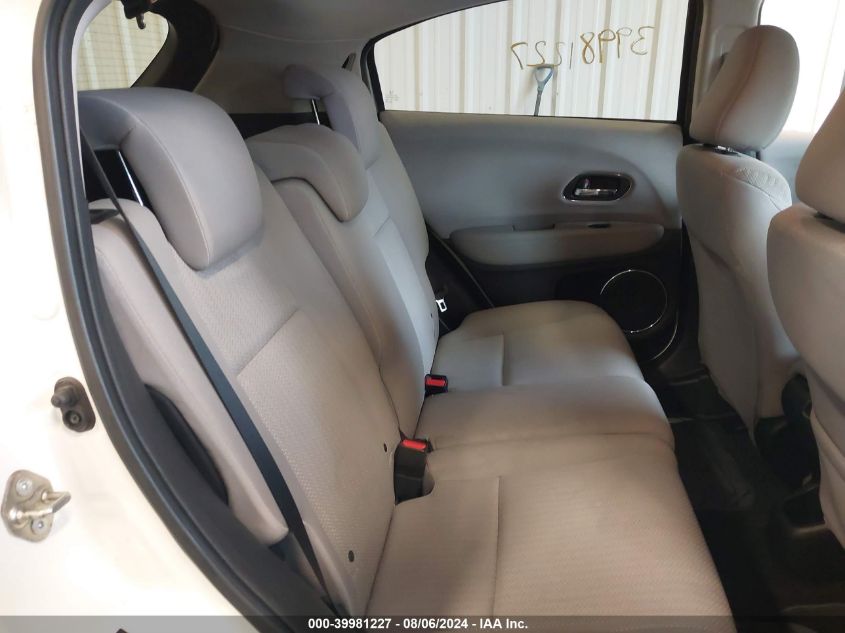 2016 Honda Hr-V Ex VIN: 3CZRU6H57GM769921 Lot: 39981227