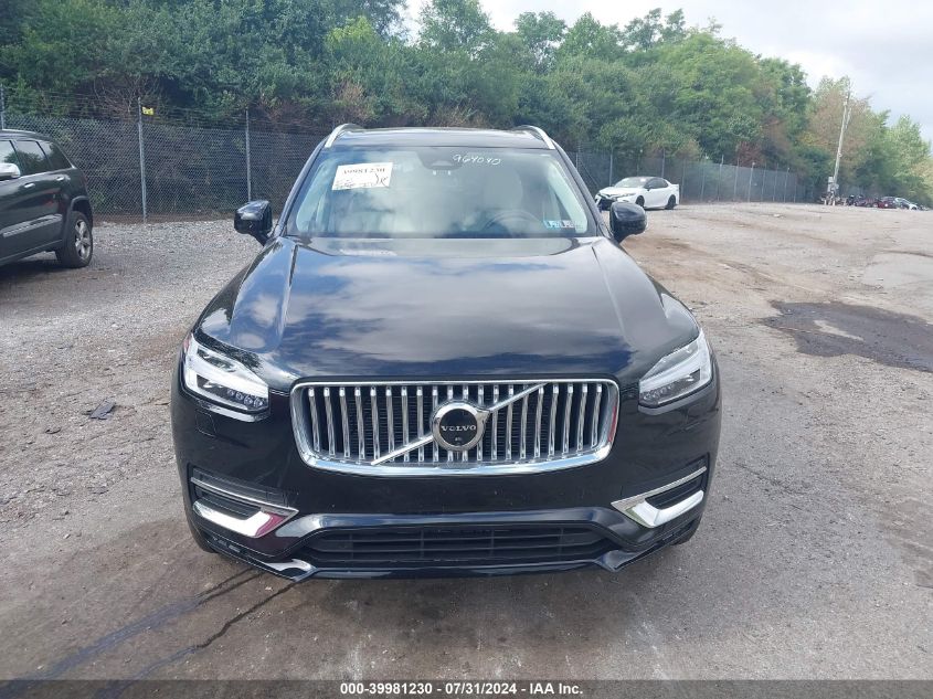 2023 Volvo Xc90 Plus VIN: YV4062PN1P1964040 Lot: 39981230