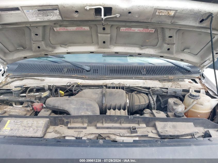 2010 Ford E-250 Commercial/Recreational VIN: 1FTNE2ELXADA08039 Lot: 39981238