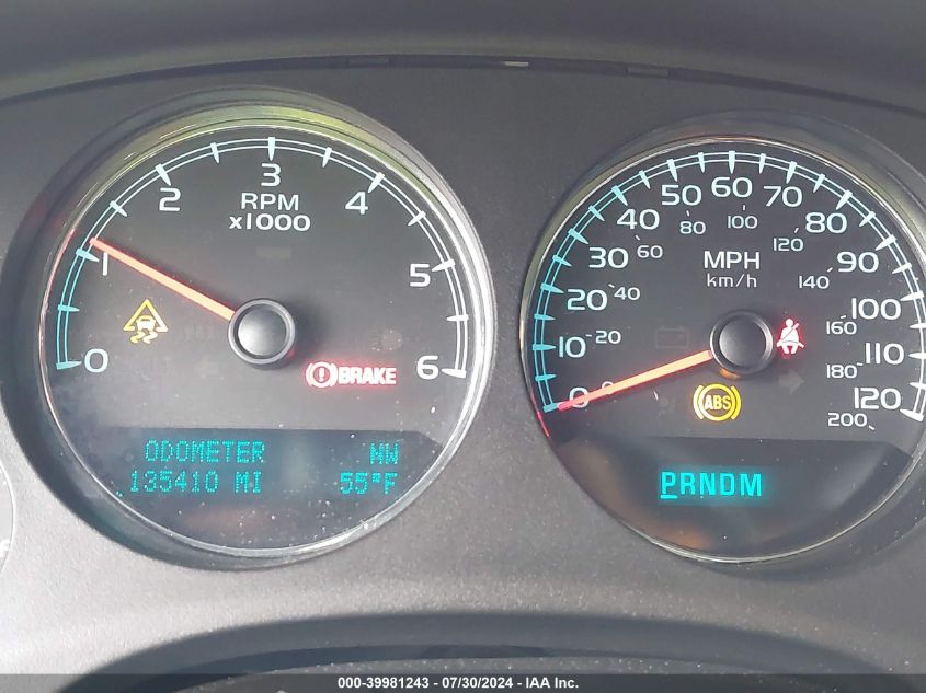 2011 Chevrolet Tahoe Lt VIN: 1GNSKBE0XBR282922 Lot: 39981243