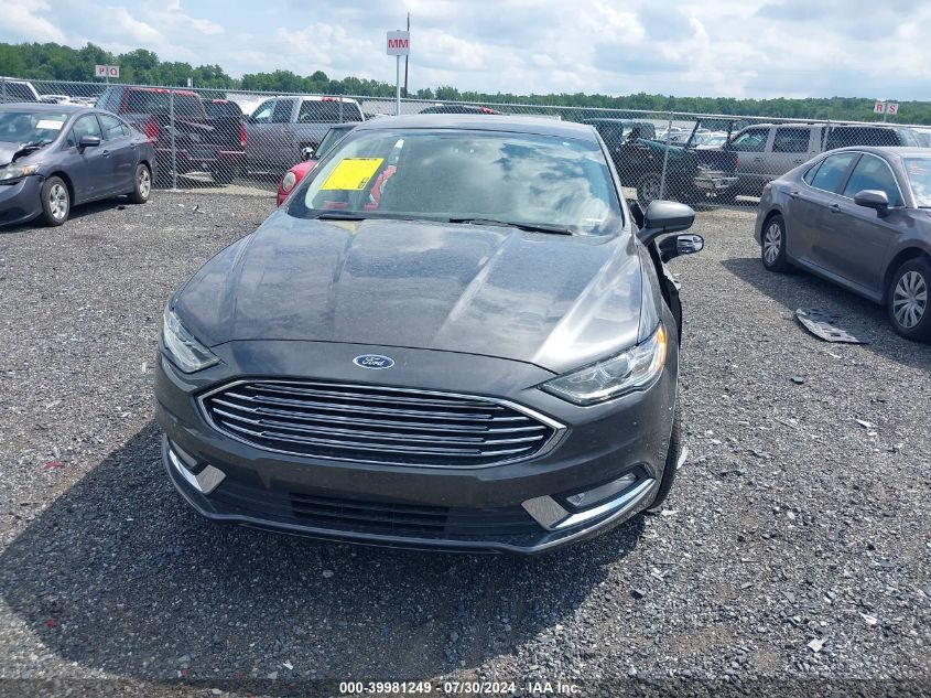 2018 Ford Fusion S VIN: 3FA6P0G72JR222734 Lot: 39981249