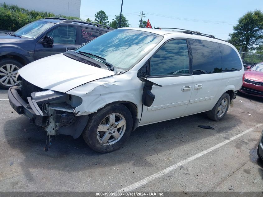 2006 Dodge Grand Caravan Sxt VIN: 2D4GP44L76R800477 Lot: 39981283