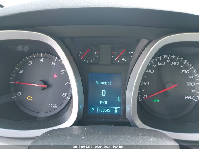 2010 Chevrolet Equinox Ltz VIN: 2CNFLGEY5A6348163 Lot: 39981292