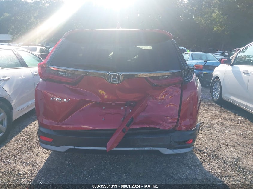 2022 Honda Cr-V 2Wd Ex VIN: 5J6RW1H57NA012914 Lot: 39981319