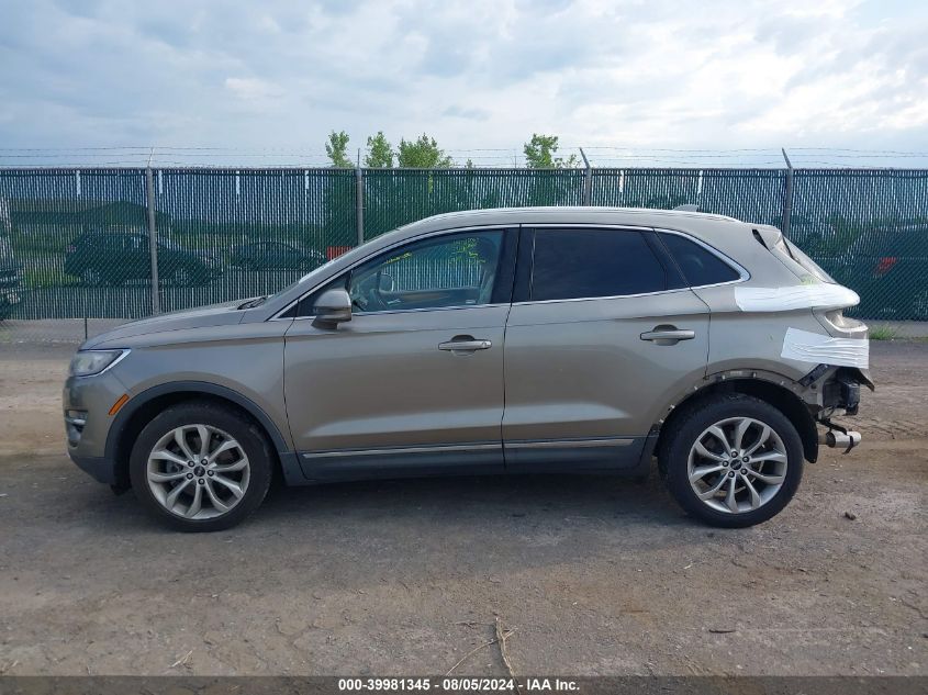 2017 Lincoln Mkc Select VIN: 5LMCJ2C91HUL32624 Lot: 39981345