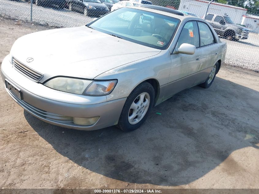 JT8BF22G9V5012640 | 1997 LEXUS ES 300