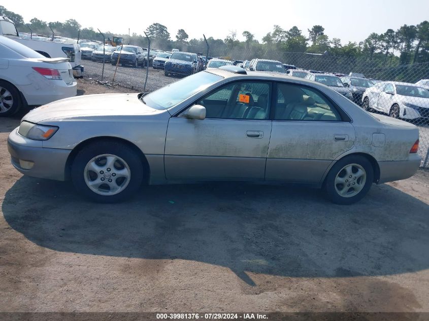 1997 Lexus Es 300 300 VIN: JT8BF22G9V5012640 Lot: 39981376