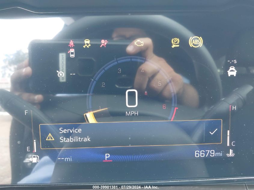 2024 Chevrolet Trax Fwd Lt VIN: KL77LHE28RC213673 Lot: 39981381