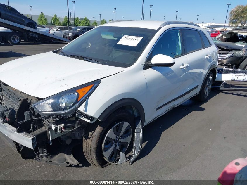 2019 Kia Niro Fe/Lx VIN: KNDCB3LC6K5298154 Lot: 39981414